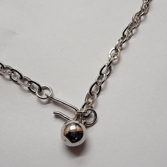 Sarah Coventry Charisma Vintage Silver tone Chandelier Necklace EUC - Picture 5 of 6